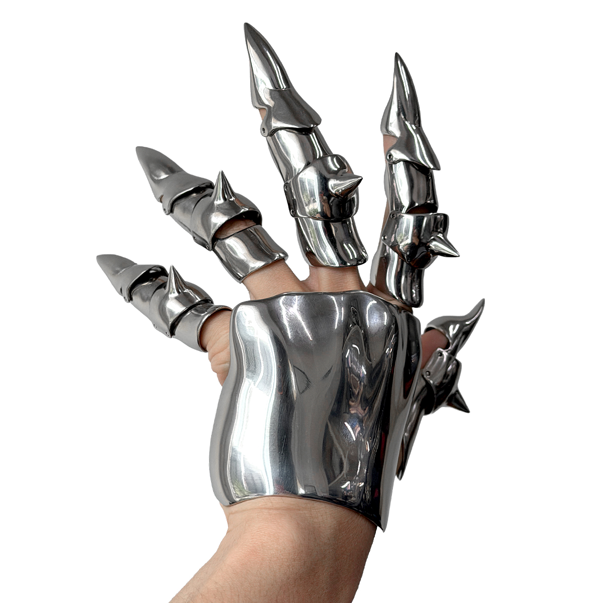 HAND ARMOUR 316L stainless steel (full set - 6 pieces) - 2