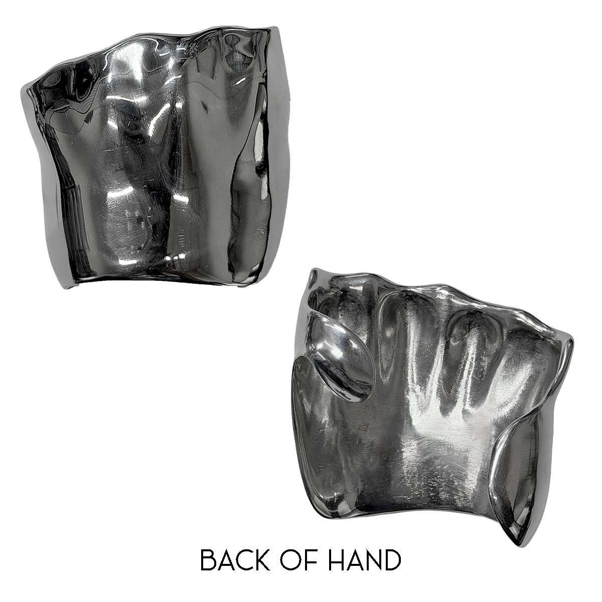 HAND ARMOUR 316L stainless steel (full set - 6 pieces) - 6